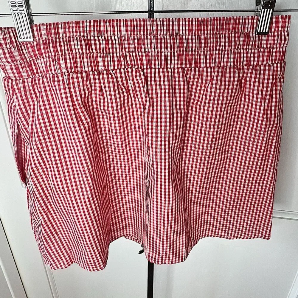 Petal & Pup Luna Red Gingham Mini Skirt Size Small - Picture 4 of 4